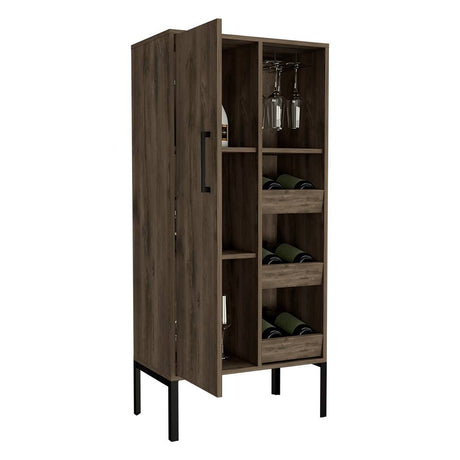 Bar Soho Plus Bellota 60 cm con Una Puerta y Entrepaños Laterales - Bares | Bylmo