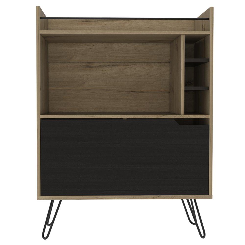 Bar Audra Duna y Wengue 80 cm con Una Puerta - Bares | Bylmo