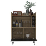 Bar Audra Duna y Wengue 80 cm con Una Puerta - Bares | Bylmo