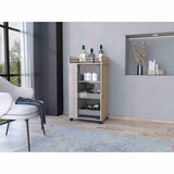 Bar Baltimore Ceniza 55x99cm sin Cajones y sin Portabotellas - Bares | Bylmo