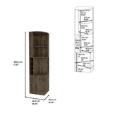 Bar Esquinero Andorra Bellota 47 cm con Almacenamiento - Bares | Bylmo