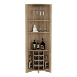 Bar Esquinero Essencial Macadamia 49 cm Abierto - Bares | Bylmo