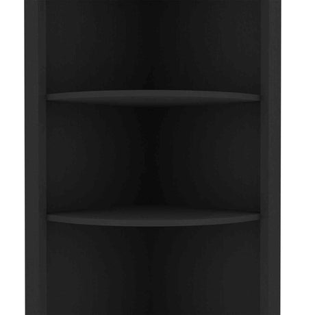 Bar Esquinero Essential Wengue 181 cm con Colgadero de Copas y Almacenamiento - Bares | Bylmo