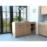 Barra de Cocina Luna Miel 150 cm con Dos Puertas - Cocinas | Bylmo