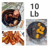 Barril Blackburn Plateado 10 Libras de Acero Inoxidable 44 cm - Asadores | Bylmo