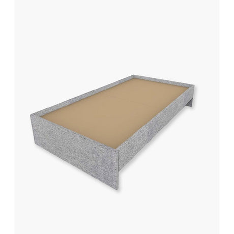 Base Cama Disabed Sencilla 100 cm Gris Desarmable sin Cabecero - Camas y Cabeceros | Bylmo