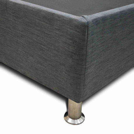 Base Cama Dreamer Gris 140x32cm para Colchón Doble 140 X 190 Cm - Camas y Cabeceros | Bylmo