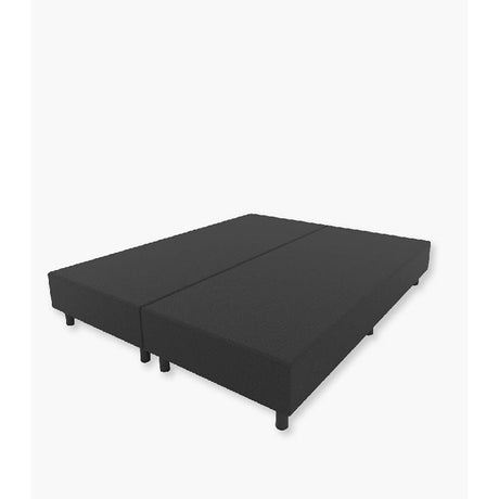 Base Cama Kozy Queen 160 cm Negro de Tela - Camas y Cabeceros | Bylmo