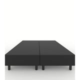 Base Cama Kozy Queen 160 cm Negro de Tela - Camas y Cabeceros | Bylmo