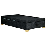 Base Cama Avellino 160 cm Gris con Baúl - Camas y Cabeceros | Bylmo