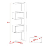 Biblioteca Transformable Acacia Rovere 60 cm con Módulos Flotantes y Entrepaños - Bibliotecas | Bylmo