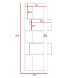 Biblioteca Transformable Acacia Rovere 60 cm con Módulos Flotantes y Entrepaños - Bibliotecas | Bylmo