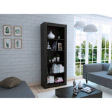 Biblioteca Andina Plus Wengue 70 cm con Entrepaños - Bibliotecas | Bylmo