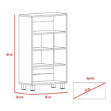 Biblioteca Bellagio Siena 60 cm con Entrepaños - Bibliotecas | Bylmo