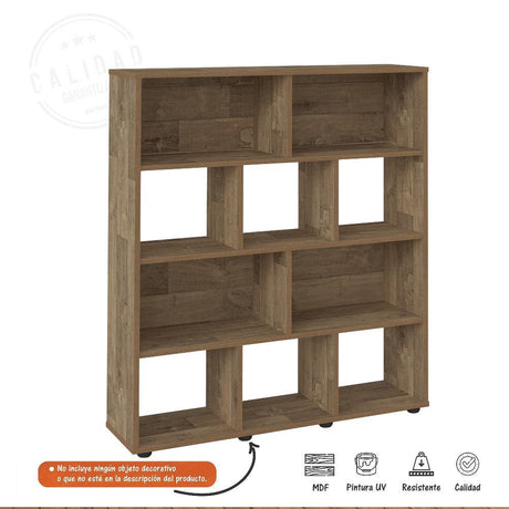 Biblioteca Book Cafe 91 cm con Entrepaños - Bibliotecas | Bylmo