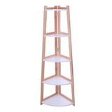 Biblioteca Esquinera Canadá Pino 50 cm con Entrepaños - Bibliotecas | Bylmo