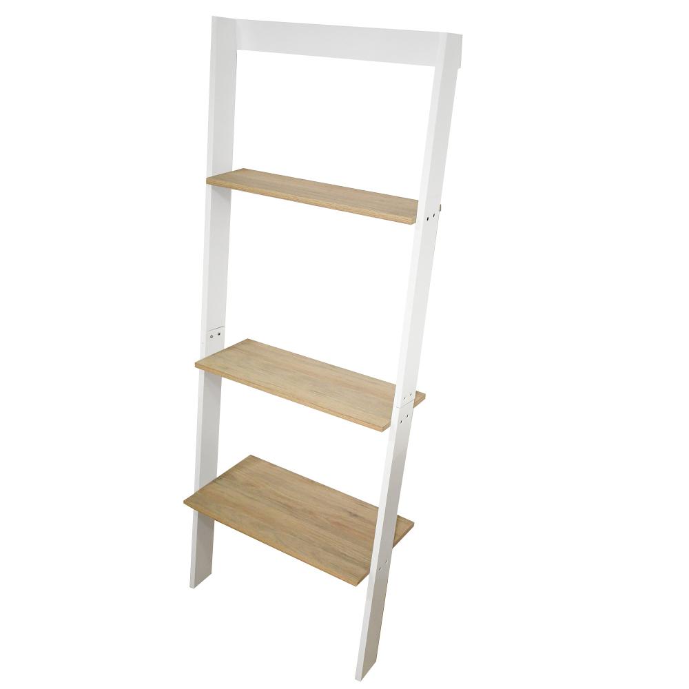 Biblioteca Escalera Home Office Blanco 60 cm con Entrepaños - Bibliotecas | Bylmo