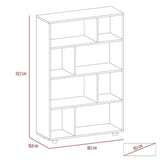 Biblioteca Indira Rovere 80.1x122.2cm con Ocho Compartimientos - Bibliotecas | Bylmo