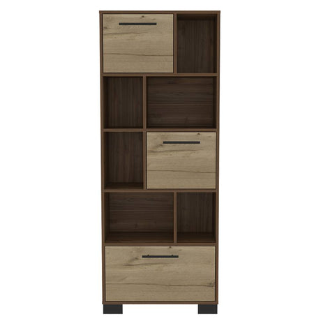 Biblioteca Marsella Gales 62.5x160.6cm Rectangular con Seis Compartimientos - Bibliotecas | Bylmo