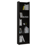 Biblioteca Minerva Wengue 57 cm con Entrepaños - Bibliotecas | Bylmo