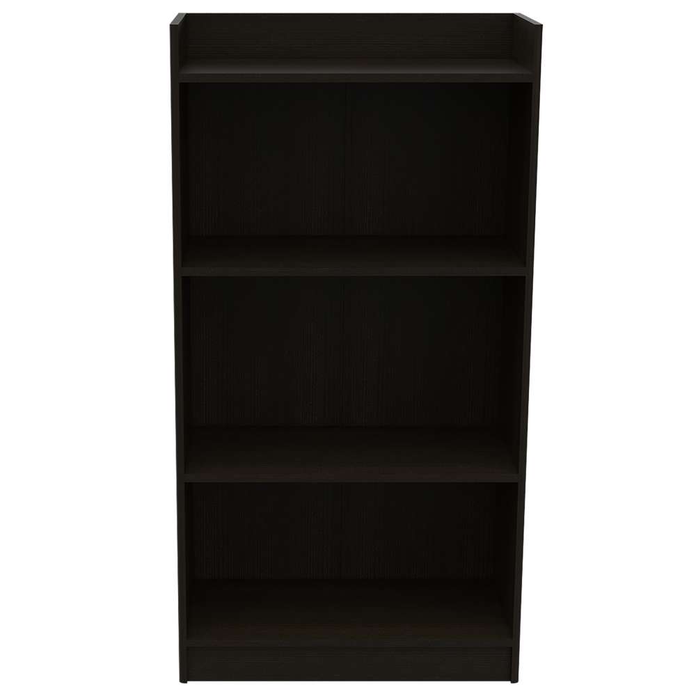 Biblioteca Ofice Wengue 62.9x120cm con Tres Compartimientos - Bibliotecas | Bylmo