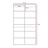 Biblioteca Ofice Habano 100x180cm con 1Dos Compartimientos - Bibliotecas | Bylmo