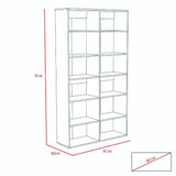 Biblioteca Ofice Habano 100x180cm con 1Dos Compartimientos - Bibliotecas | Bylmo