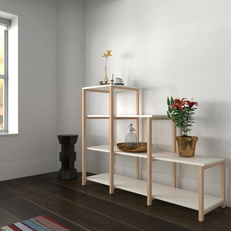 Biblioteca Escalera Canadá Pino 120 cm - Bibliotecas | Bylmo