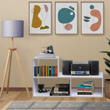 Biblioteca Transformable Snow Blanco 61 cm Tipo L con Entrepaños