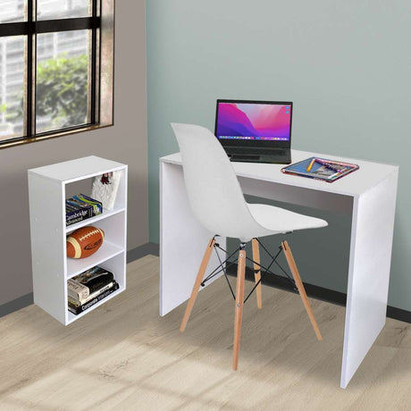 Biblioteca Tomy Blanco 72 cm con Entrepaños - Bibliotecas | Bylmo