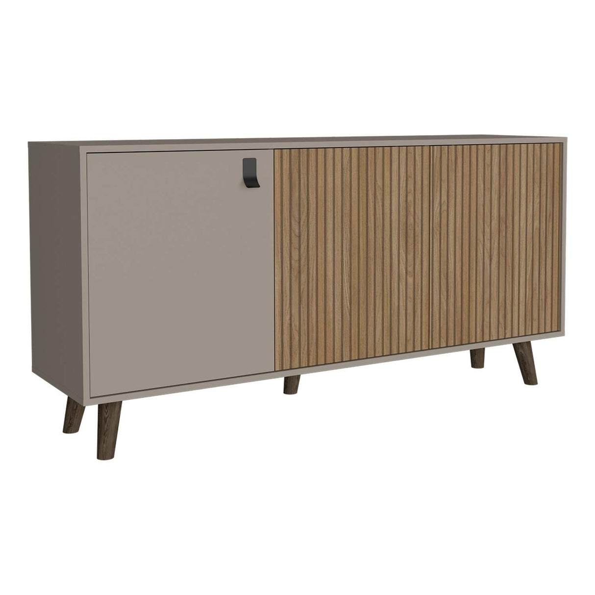 Bifé Funes Taupe 150 cm con Puerta - Bifes y Arrimos | Bylmo