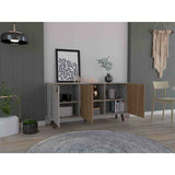 Bifé Funes Taupe 150 cm con Puerta - Bifes y Arrimos | Bylmo