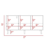 Bifé Funes Taupe 150 cm con Puerta - Bifes y Arrimos | Bylmo