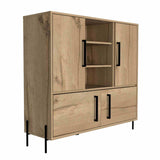 Bifé Shanghai Duna 107x100.3cm con Nueve Compartimientos y con Patas - Bifes y Arrimos | Bylmo