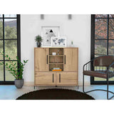 Bifé Shanghai Duna 107x100.3cm con Nueve Compartimientos y con Patas - Bifes y Arrimos | Bylmo