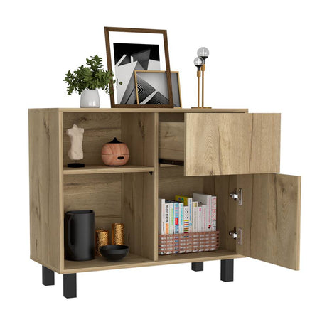 Arrimo Tunez Duna 80 cm con Una Puerta y Un Cajón - Bifes | Bylmo