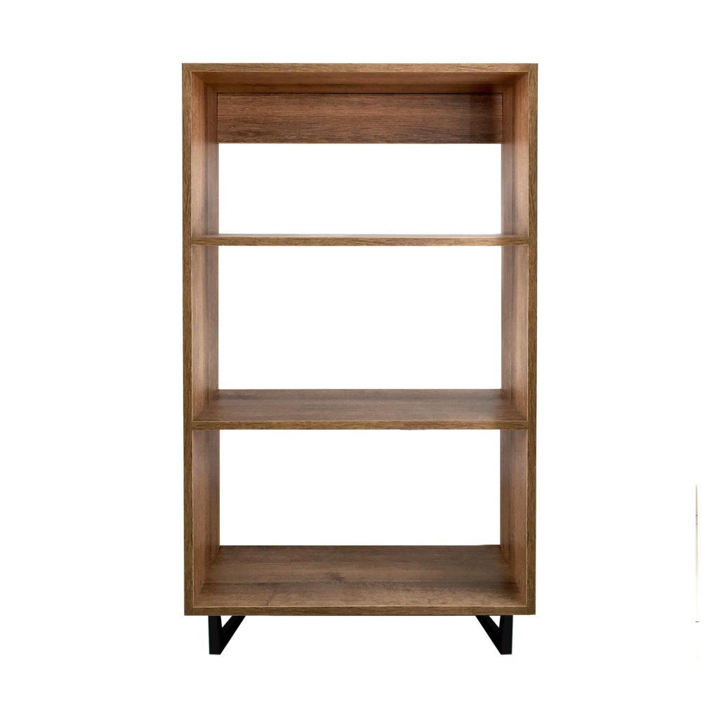 Biblioteca New York Amaretto 60 cm con Entrepaños - Bibliotecas | Bylmo