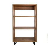 Biblioteca New York Amaretto 60 cm con Entrepaños - Bibliotecas | Bylmo