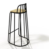 Butaco Bostón Duna 47 cm con Espaldar - Sillas y Butacos | Bylmo