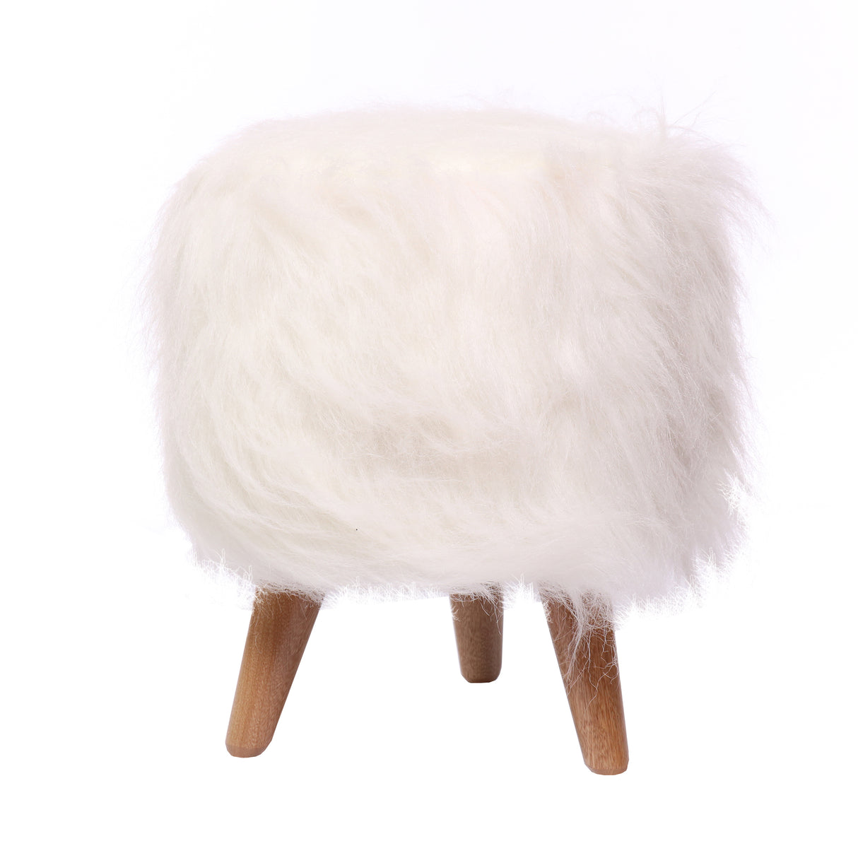 Combo navideño Arbol y Puff peluche Blanco - | Bylmo