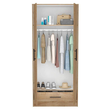 Closet Ambery Duna 80 cm con Dos Puertas y Un Cajón - Closets | Bylmo