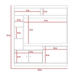 Centro de Entretenimiento Dante Duna 180 cm con Dos Puertas - Muebles para TV | Bylmo