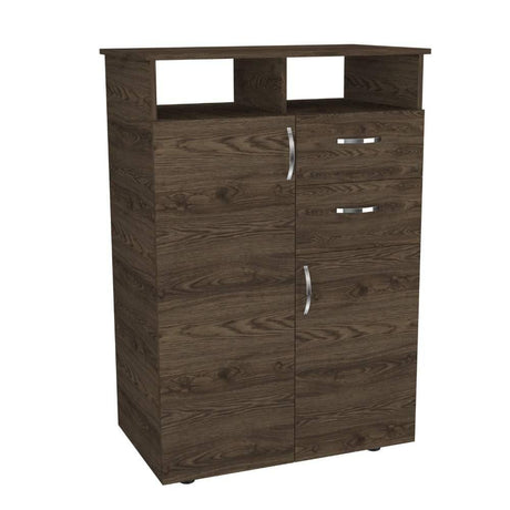 Closet Ponova Coñac 83 cm con Dos Puertas y Dos Cajones - Closets | Bylmo