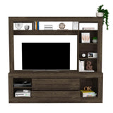 Centro de Entretenimiento Belga Coñac 200 cm con Dos Cajones - Muebles para TV | Bylmo