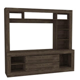 Centro de Entretenimiento Belga Coñac 200 cm con Dos Cajones - Muebles para TV | Bylmo