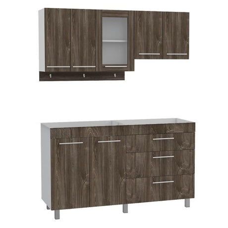 Cocina Karavan Siena y Blanco 150 cm - Cocinas | Bylmo