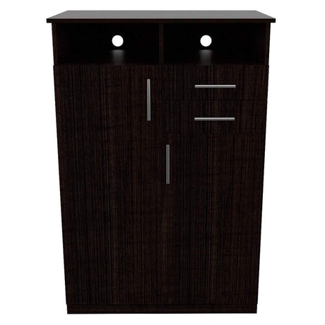 Closet Eco Wengue 83 cm con Dos Puertas y Dos Cajones - Closets | Bylmo