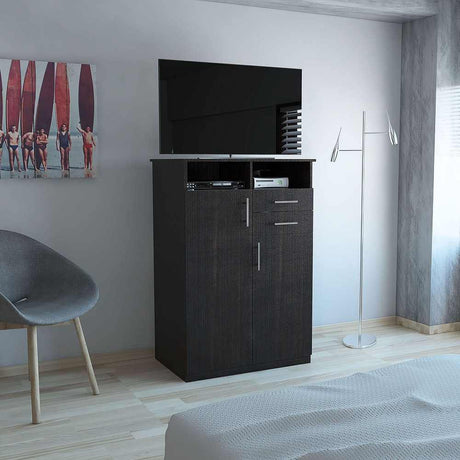 Closet Eco Wengue 83 cm con Dos Puertas y Dos Cajones - Closets | Bylmo