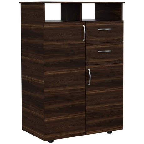 Closet Ponova Habano 83 cm con Dos Puertas y Dos Cajones - Closets | Bylmo