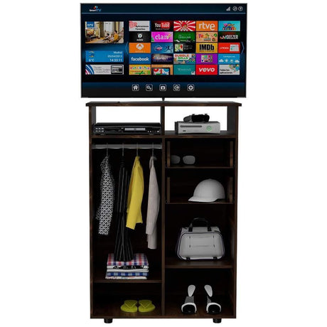 Closet Ponova Habano 83 cm con Dos Puertas y Dos Cajones - Closets | Bylmo